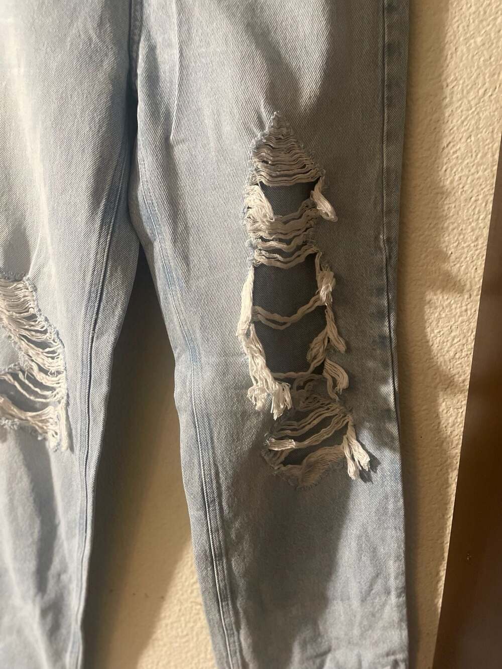 Playboy x PacSun Light Wash Distressed High Rise Jeans - Picture 2 of 7